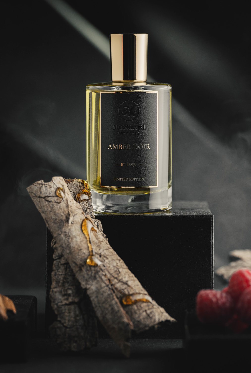 Fragrance on wood